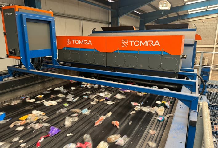 Pro Environmental has invested in advanced sensor-based sorting equipment from TOMRA